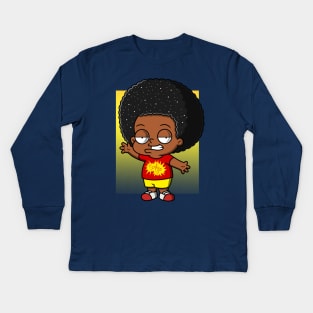Soul Glo Rallo Tubbs Kids Long Sleeve T-Shirt